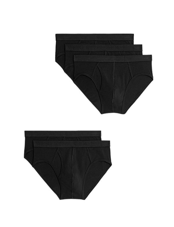 5 Pack Cotton Stretch Cool & Fresh&trade; Briefs