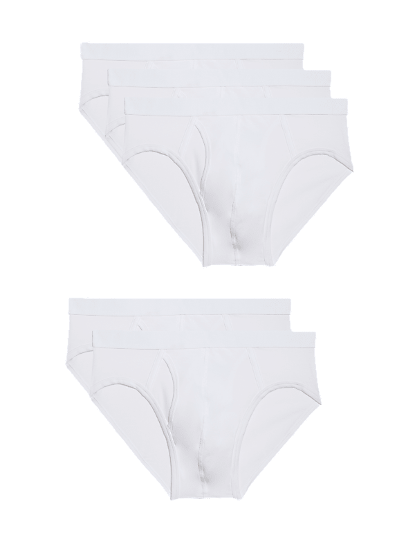 5pk Cotton Stretch Cool & Fresh™ Briefs