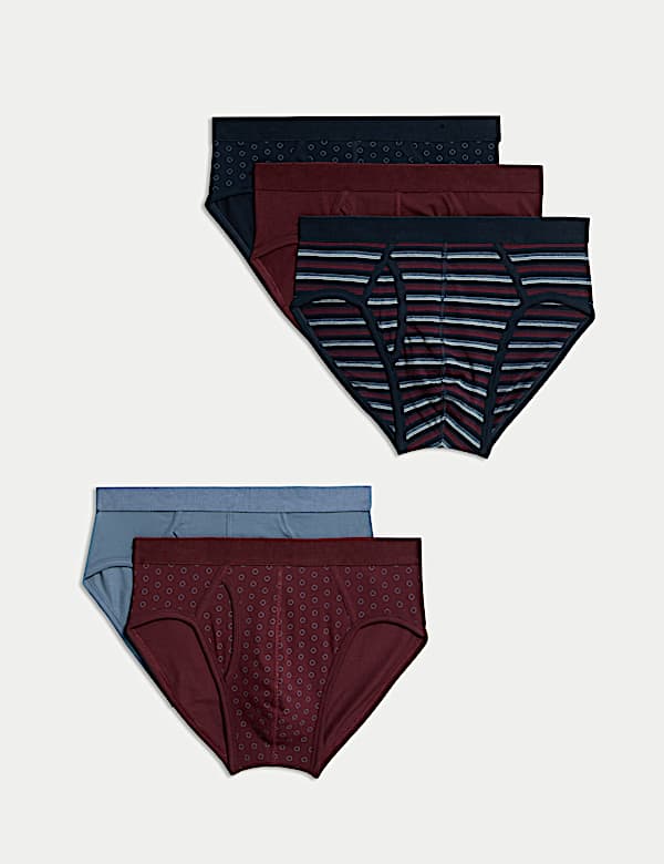 Lot de 5 boxers en coton Cool & Fresh™ - FR