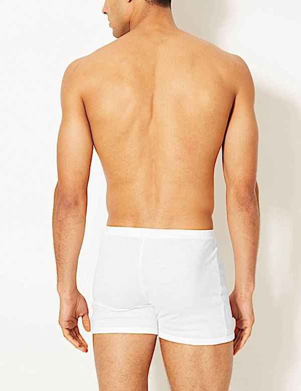 5 Pack Pure Cotton Trunks with StayNEW&trade;