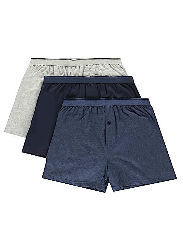 3 Pack Cotton Cool & Fresh&trade; Jersey Boxers