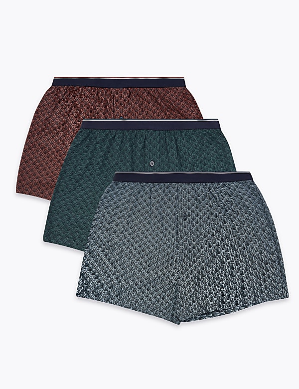 3 Pack Cotton Cool & Fresh™ Boxers