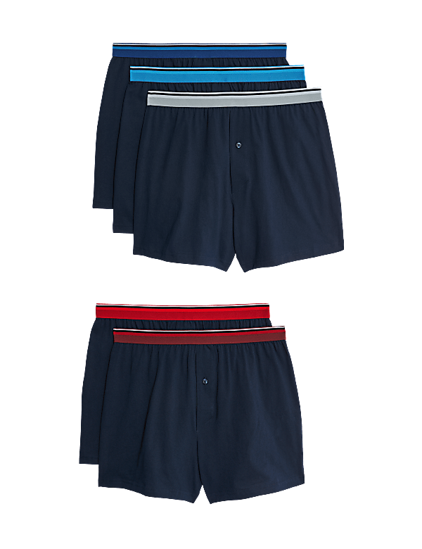 5pk Pure Cotton Cool & Fresh™ Jersey Boxers