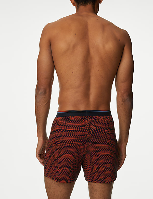 5pk Pure Cotton Assorted Jersey Boxers