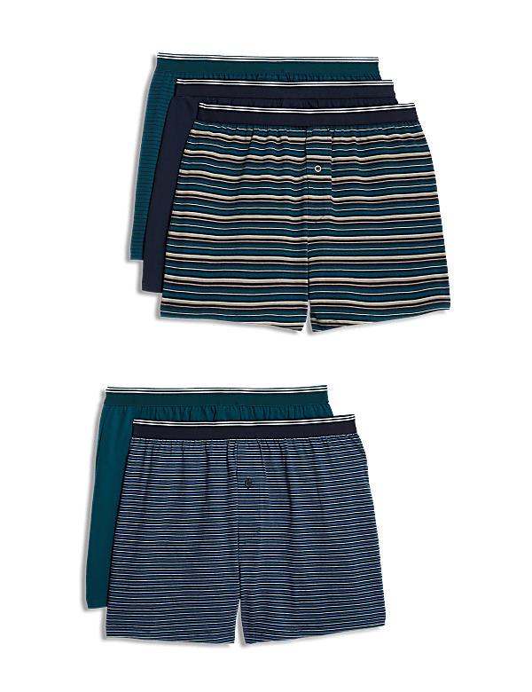 5pk Pure Cotton Cool & Fresh™ Jersey Boxers