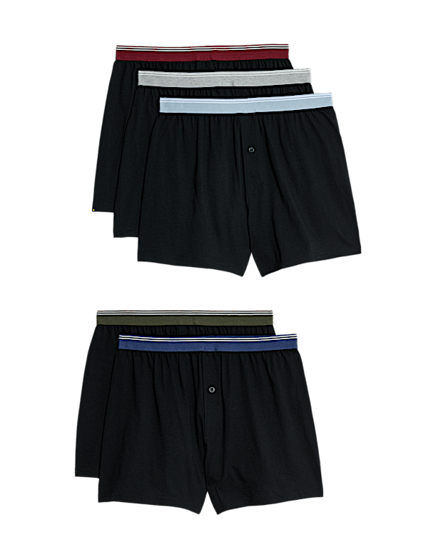 5pk Pure Cotton Cool & Fresh™ Jersey Boxers