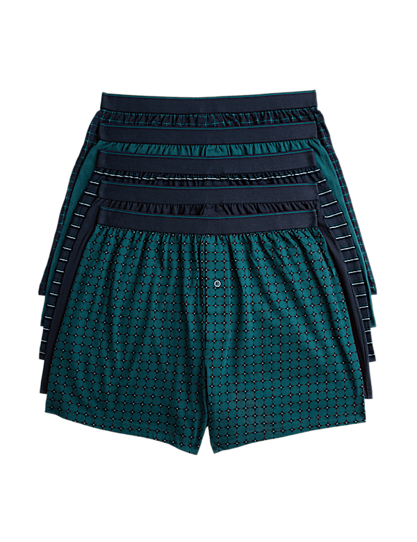 5pk Pure Cotton Cool & Fresh™ Jersey Boxers