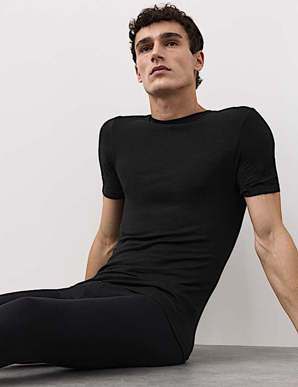 Camiseta t&eacute;rmica de calidez m&aacute;xima de Merinotec&trade; - US