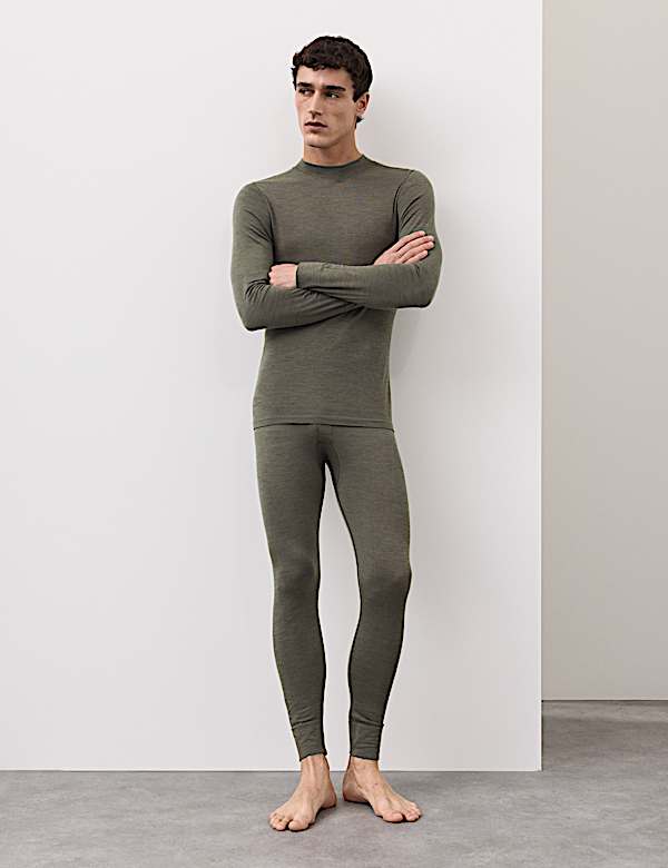 Top t&eacute;rmico de manga larga y calidez m&aacute;xima de Merinotec&trade; - ES