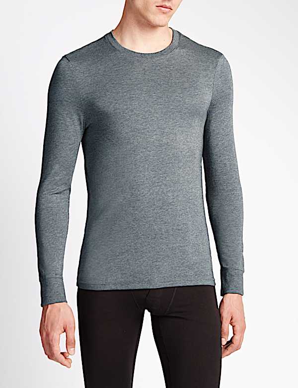 2 Pack Heatgen&trade; Crew Neck Thermal Vest