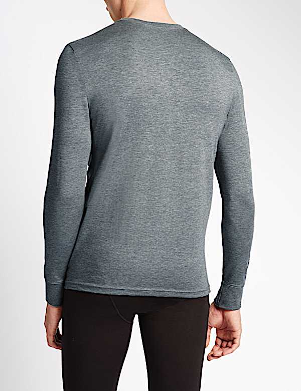 2 Pack Heatgen&trade; Crew Neck Thermal Vest