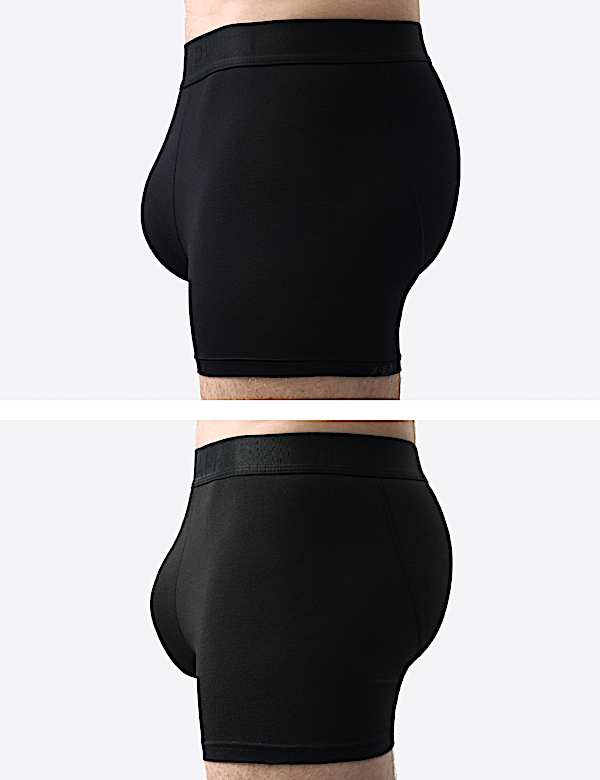 מארז 3 תחתוני בוקסר Secret Support&trade;&lrm; רכים במיוחד - IL