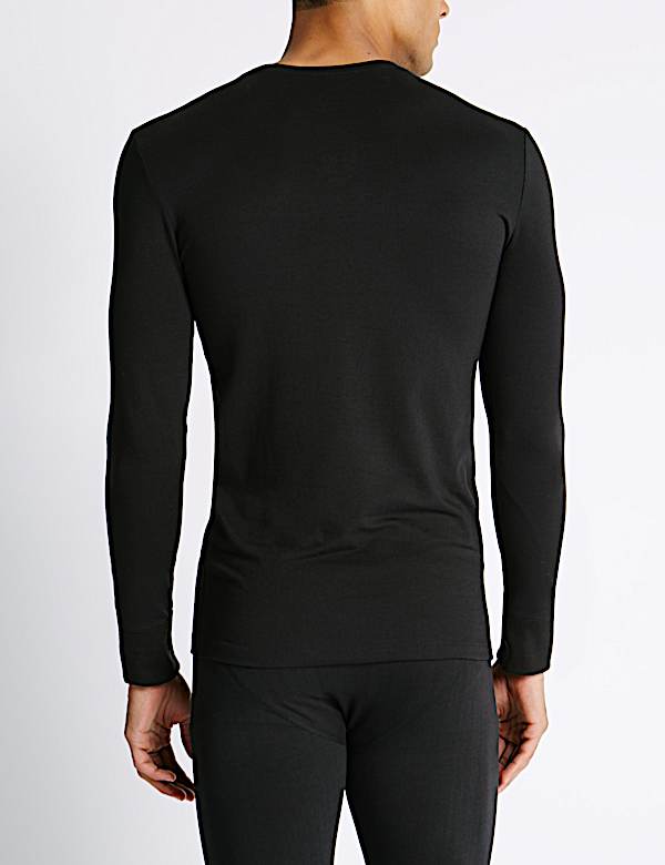 2 Pack Heatgen&trade; Thermal Long Sleeve Vests - JE