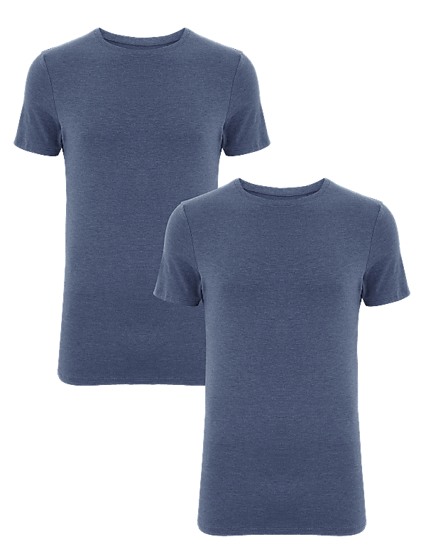 2pk Heatgen™ Light Thermal Short Sleeve Tops