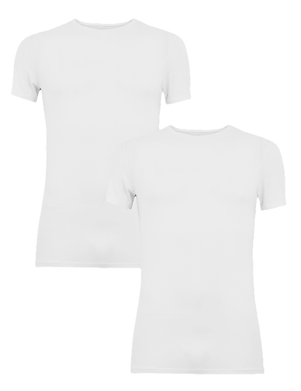 2pk Heatgen™ Light Thermal Short Sleeve Tops