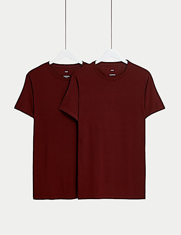 2 Pack Heatgen&trade; Light Thermal Short Sleeve Tops