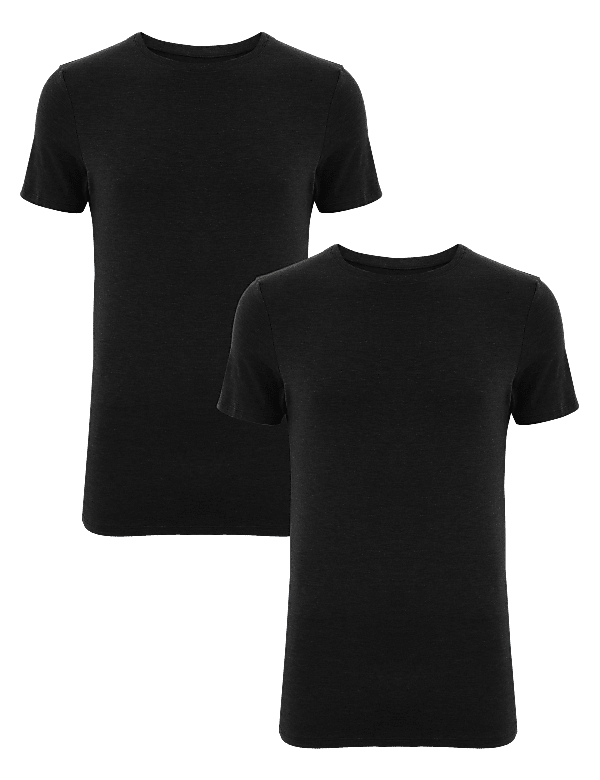 2pk Heatgen™ Light Thermal Short Sleeve Tops