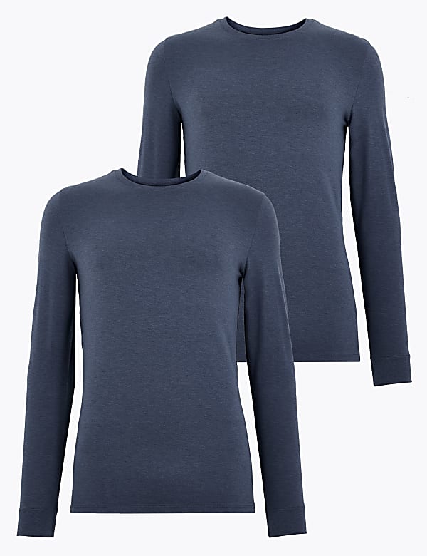 2pk Heatgen™ Light Thermal Long Sleeve Tops