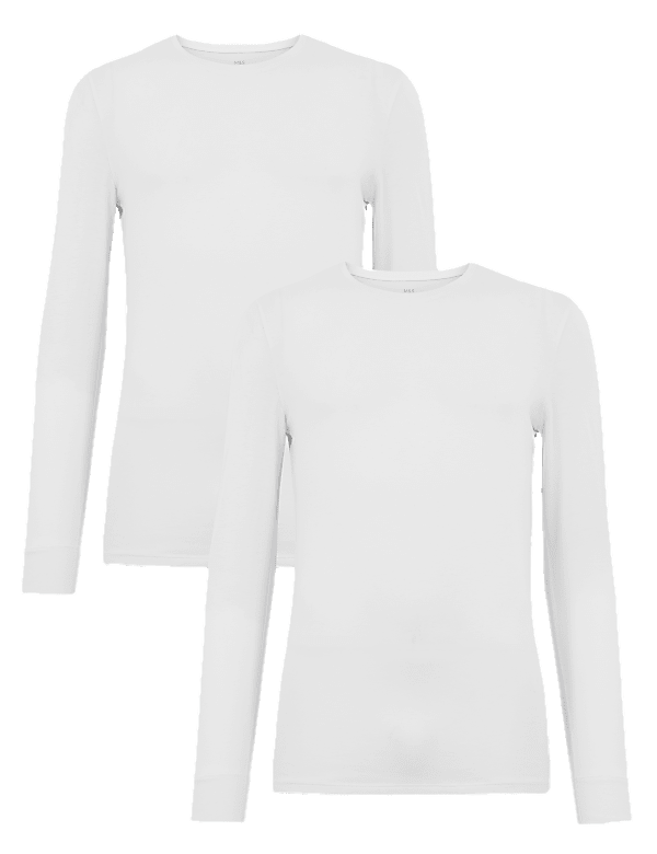 2pk Heatgen™ Light Thermal Long Sleeve Tops