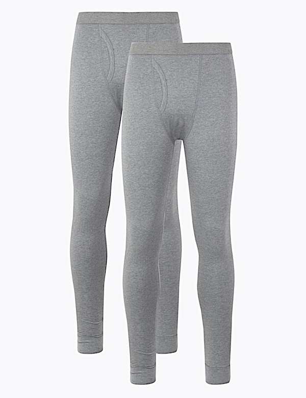 2pk Light Warmth Thermal Long Johns