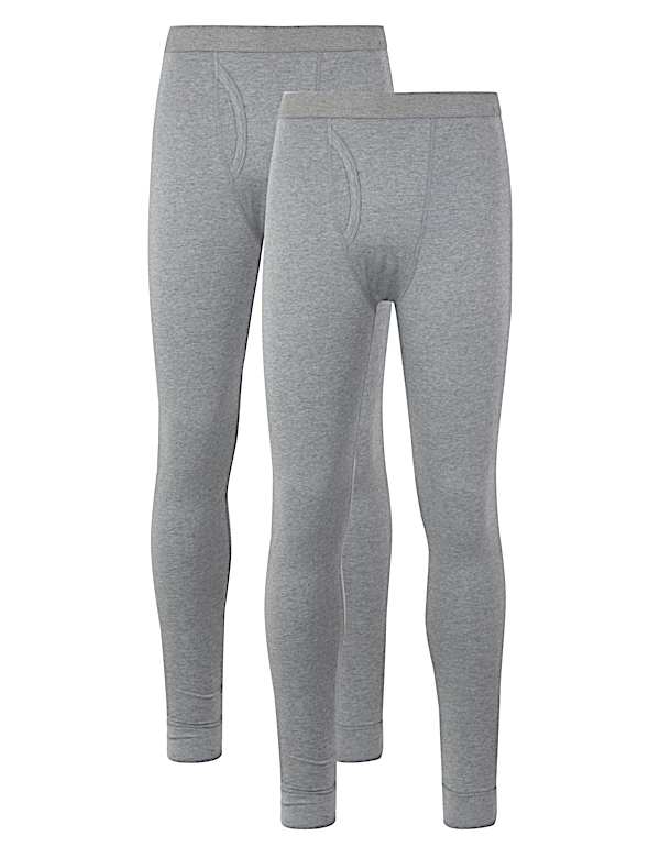 2pk Light Warmth Thermal Long Johns
