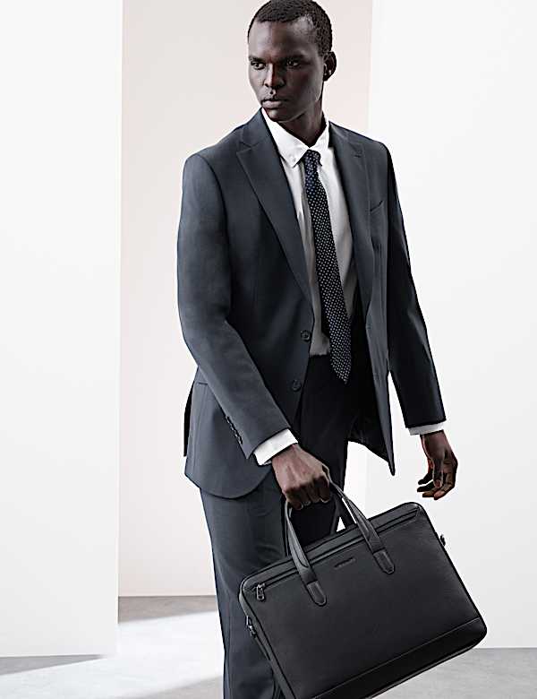 Tailored Fit Performance Suit Jacket