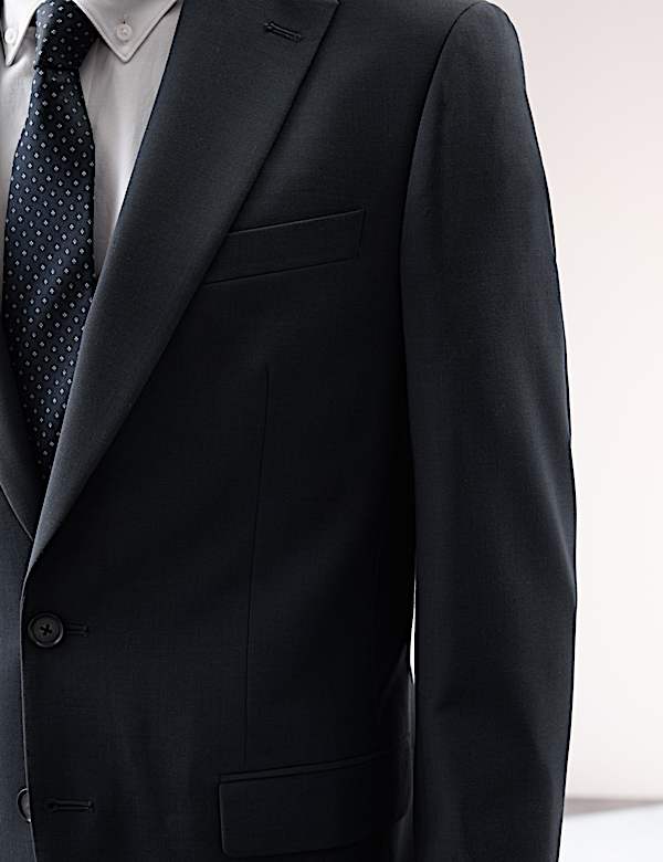 Tailored Fit Performance Suit Jacket