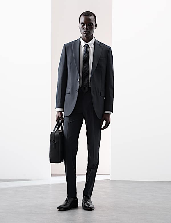 Tailored Fit Performance Suit Jacket