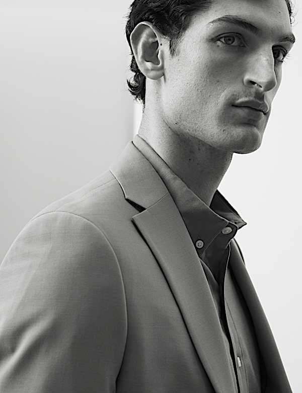 Tailored Fit Performance Suit Jacket