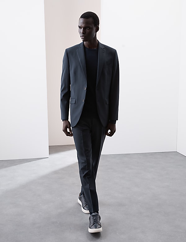 Tailored Fit Performance Suit Jacket