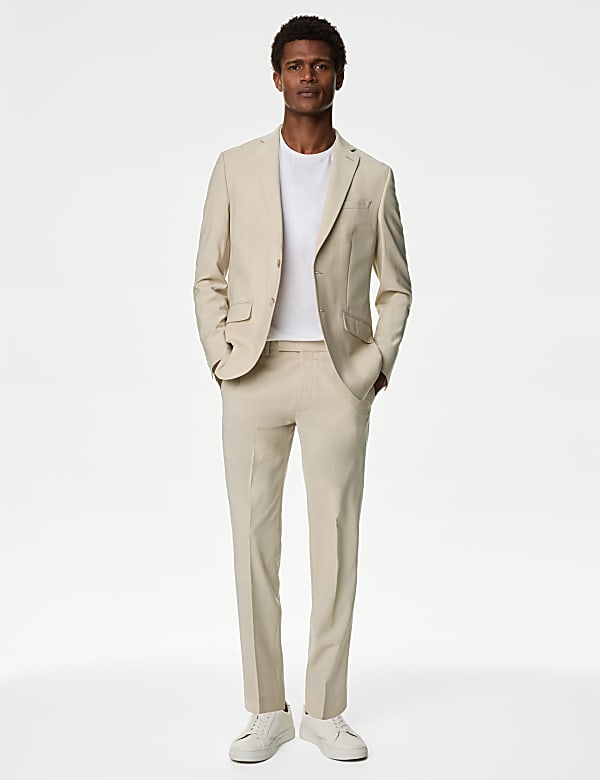 Tailored Fit Performance Suit Jacket