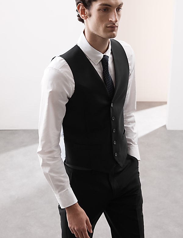 Wool Rich Performance Waistcoat - BG