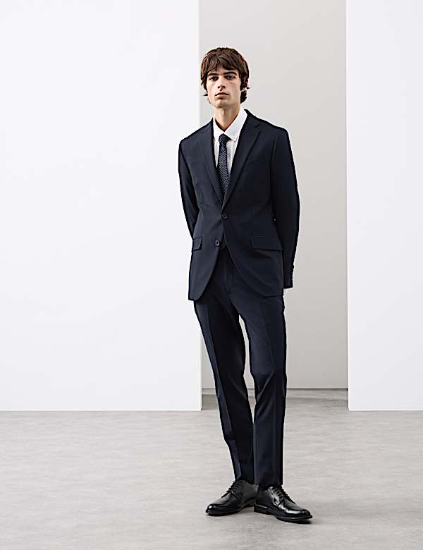 Slim Fit Performance Stretch Suit Trousers - US