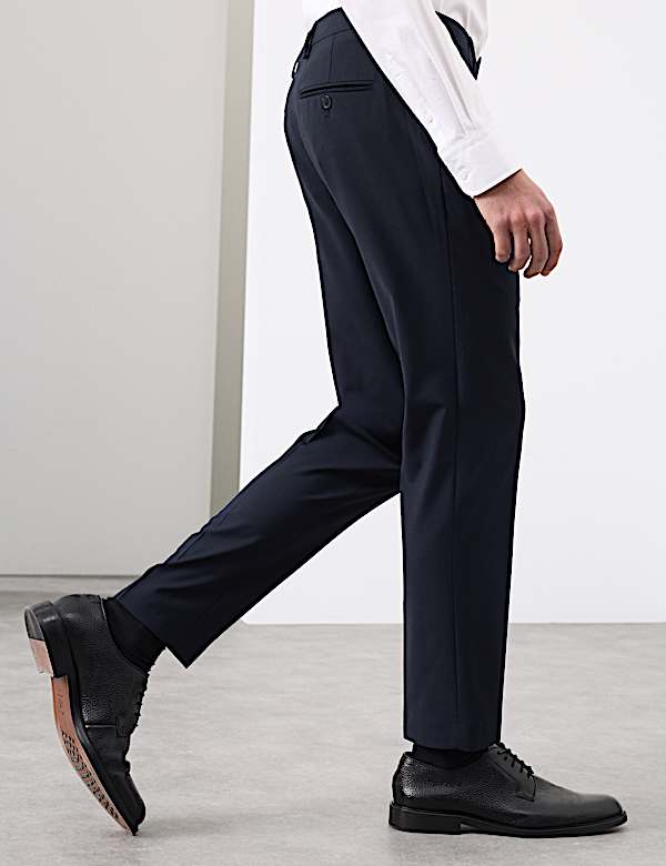 Slim Fit Performance Stretch Suit Trousers - US