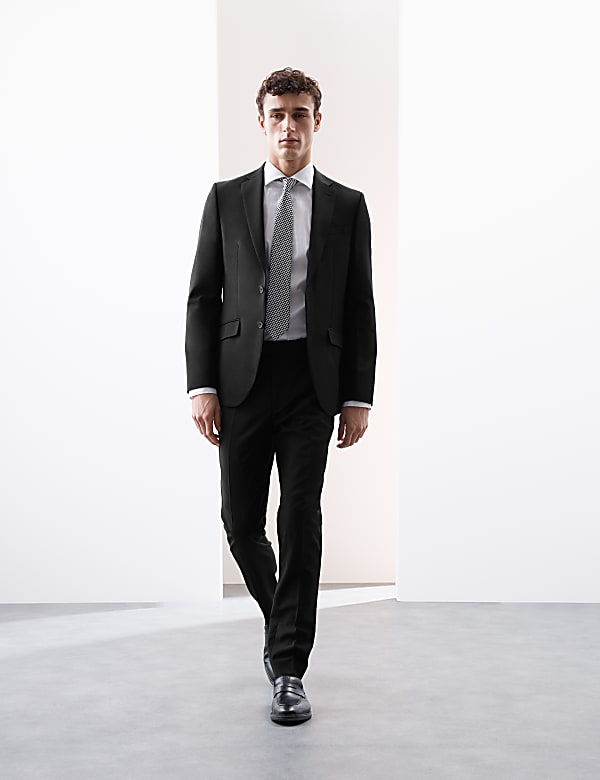 Slim Fit Performance Stretch Suit Trousers - CH