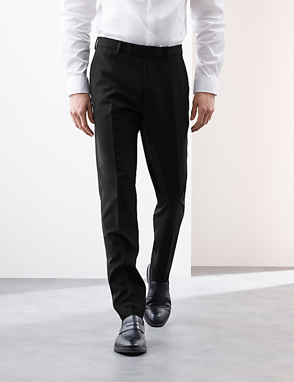 Slim Fit Performance Stretch Suit Trousers - CH