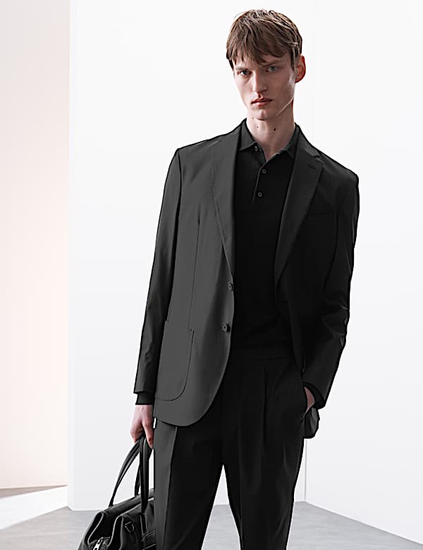 Tailored Fit Performance Packable Suit Jacket - SI