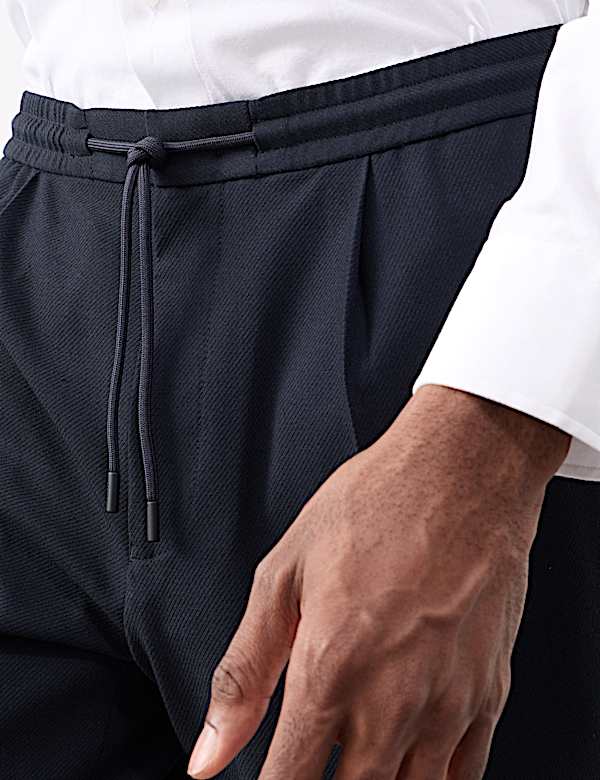 Tailored Fit Performance Twill Trousers - KR