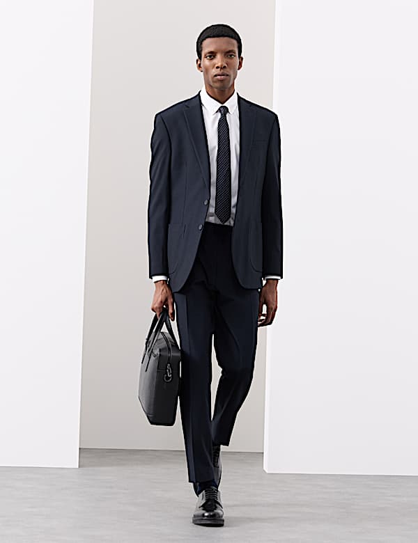 Tailored Fit Performance Twill Trousers - KR