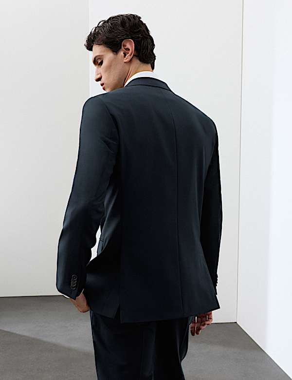 Tailored Fit Wool Rich Jacket with Mohair - UA
