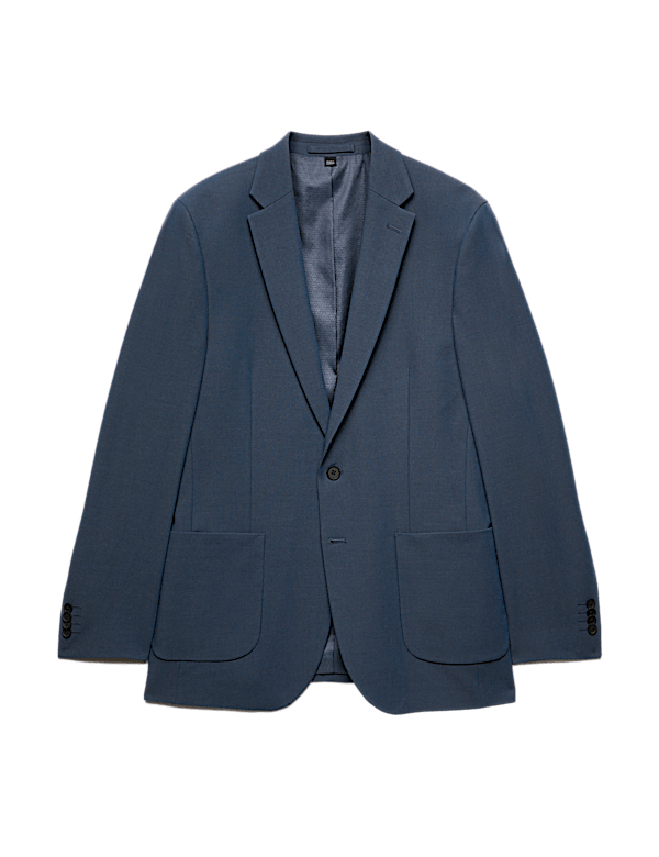 Tailored Fit Performance Twill Suit Jacket