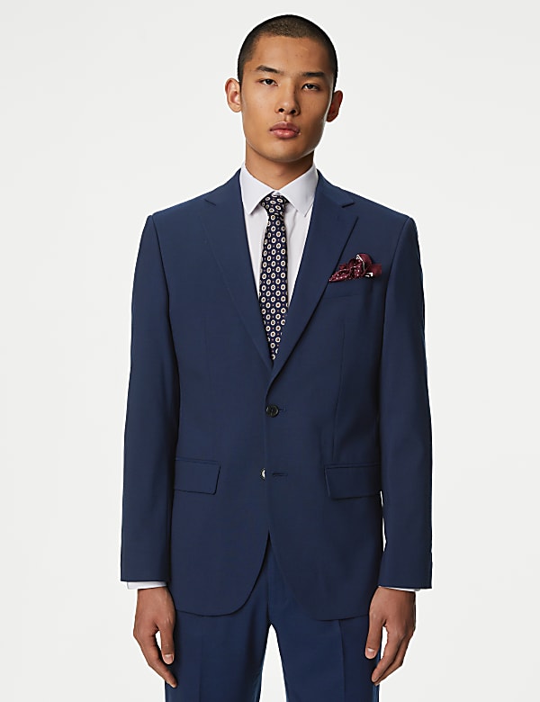 Regular Fit Suit Jacket BLACK Suit Jacket M S MY