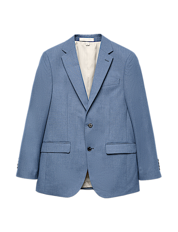 Tailored Fit Textured Jacket