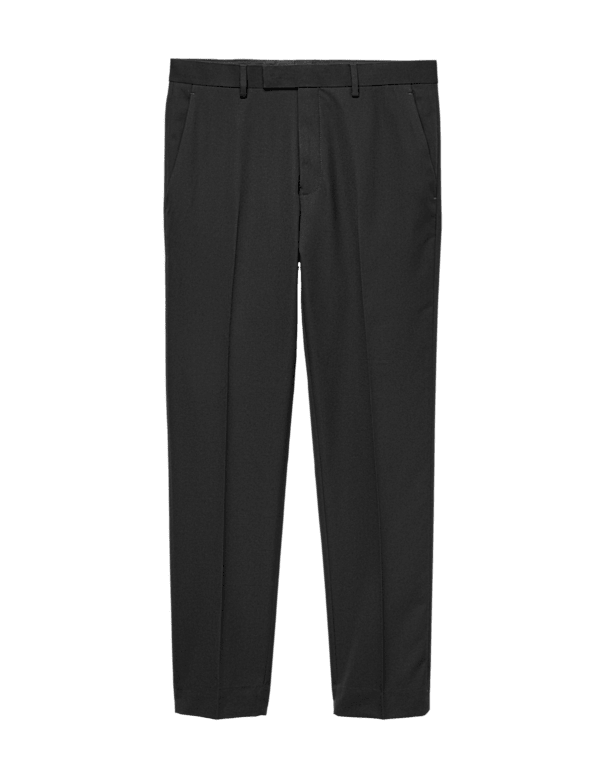Tailored Fit Textured Suit Trousers