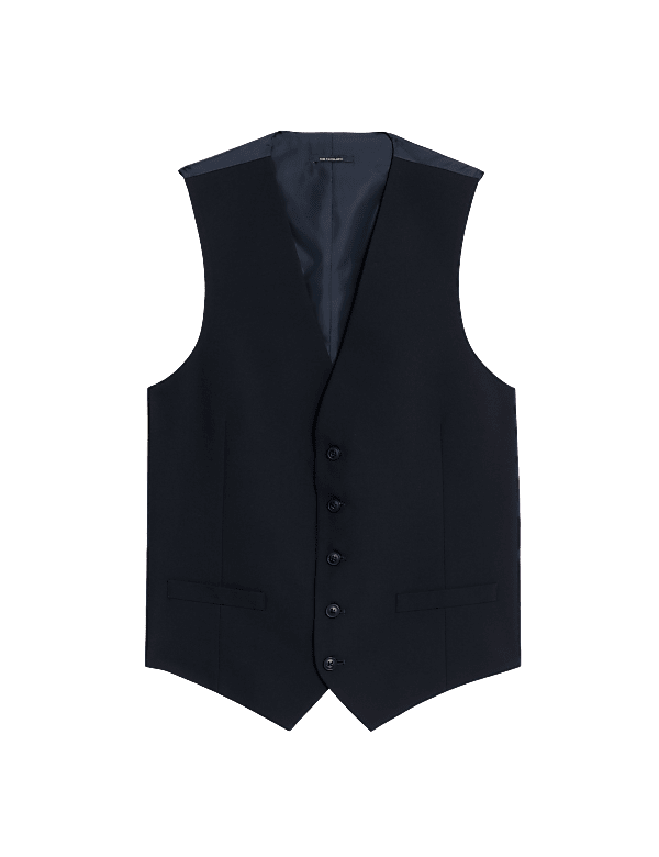 Regular Fit Machine Washable Waistcoat