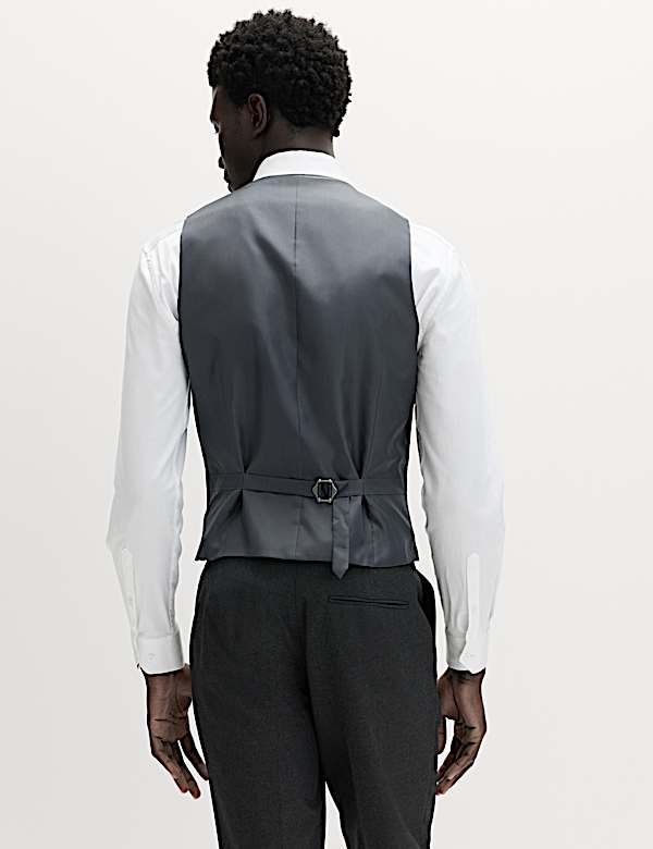 Regular Fit Machine Washable Waistcoat - CA