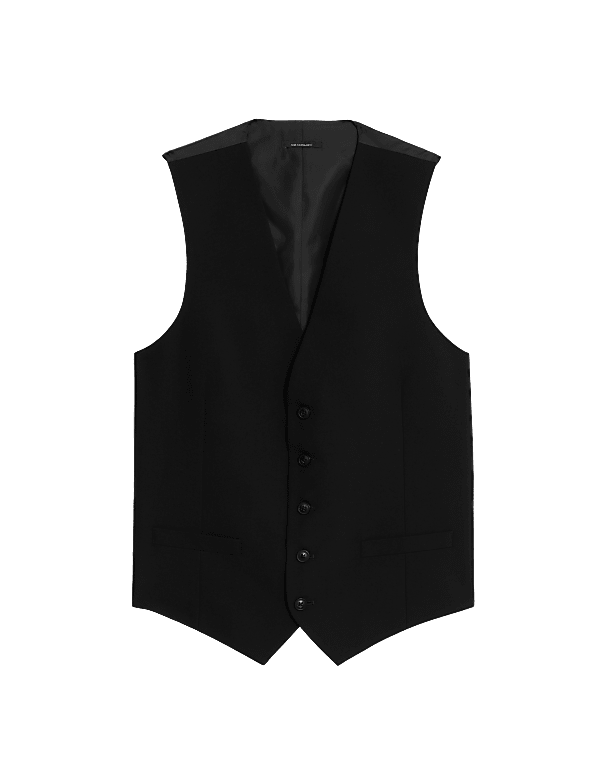 Regular Fit Machine Washable Waistcoat