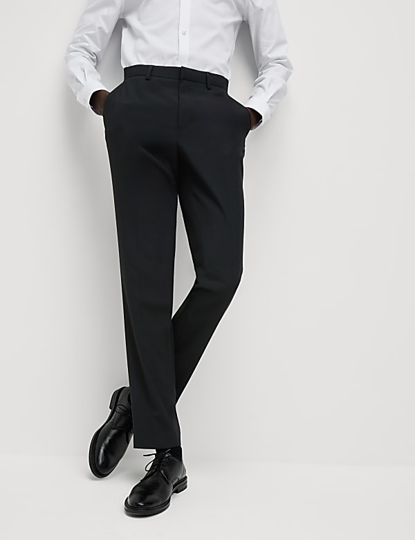 Slim Fit Machine Washable Suit Trousers