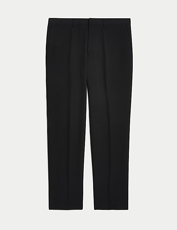 Slim Fit Machine Washable Suit Trousers - US