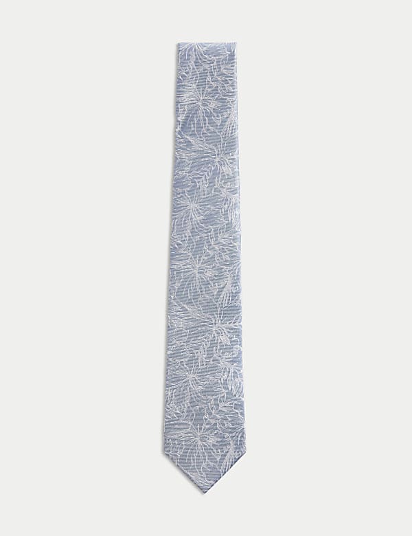 Floral Pure Silk Tie - RO